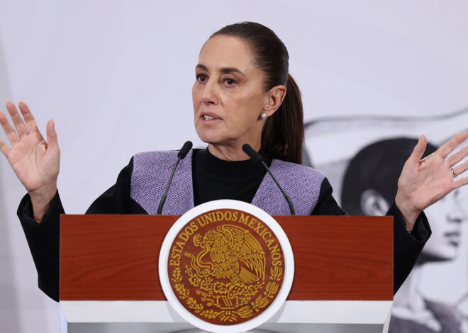 ‘No queremos pelearnos’ con Estados Unidos: Sheinbaum defiende el nombre del Golfo de México