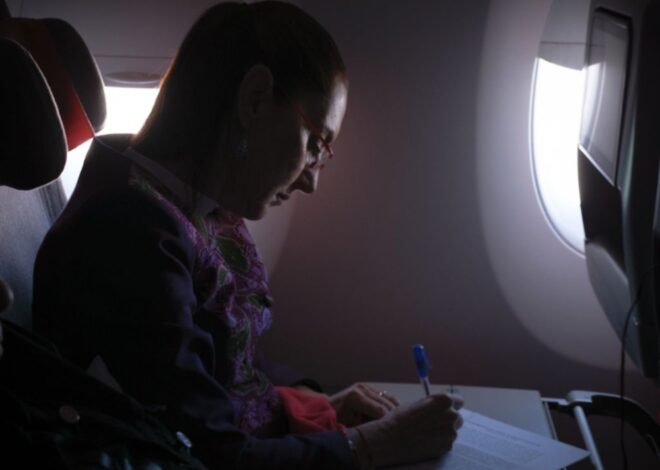 Llega Sheinbaum a España para cumbre sobre democracia y agenda bilateral