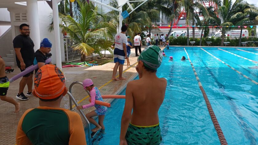 Invita Cruz Roja Cancún a sus curso vacacional de Semana Santa.