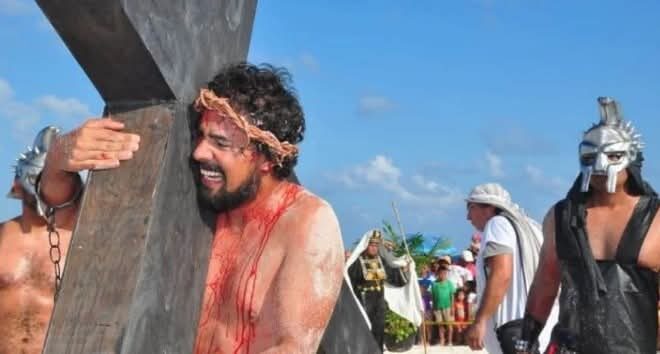 Todo listo para la edición 15 del viacrucis en Playa Delfines