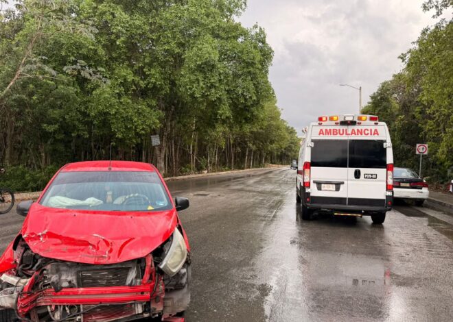 Imprudencia al conducir provoca accidentes automovilísticos