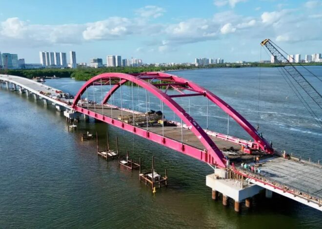 Cancún se prepara para un transporte público moderno con el Puente Nichupté