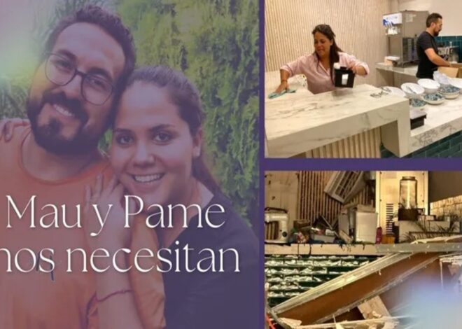 Piden ayuda para Pamela y Mau tras explosión en heladería de Cancún