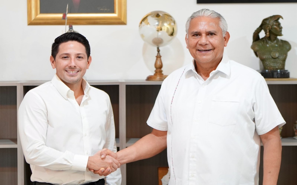 Renán Sánchez Tajonar se reúne con el Fiscal General del Estado para fortalecer la seguridad de Quintana Roo