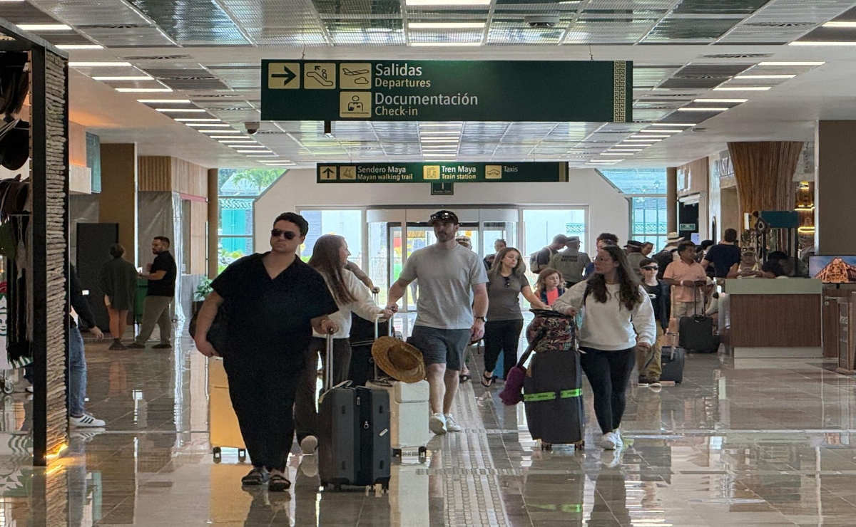 Continúa tendencia a la baja en afluencia de pasajeros en aeropuerto internacional de Cancún