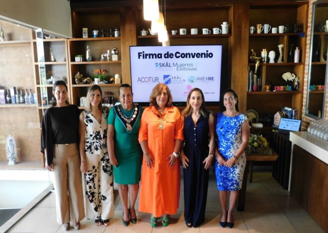 Firman convenio asociaciones para impulsar el liderazgo femenino