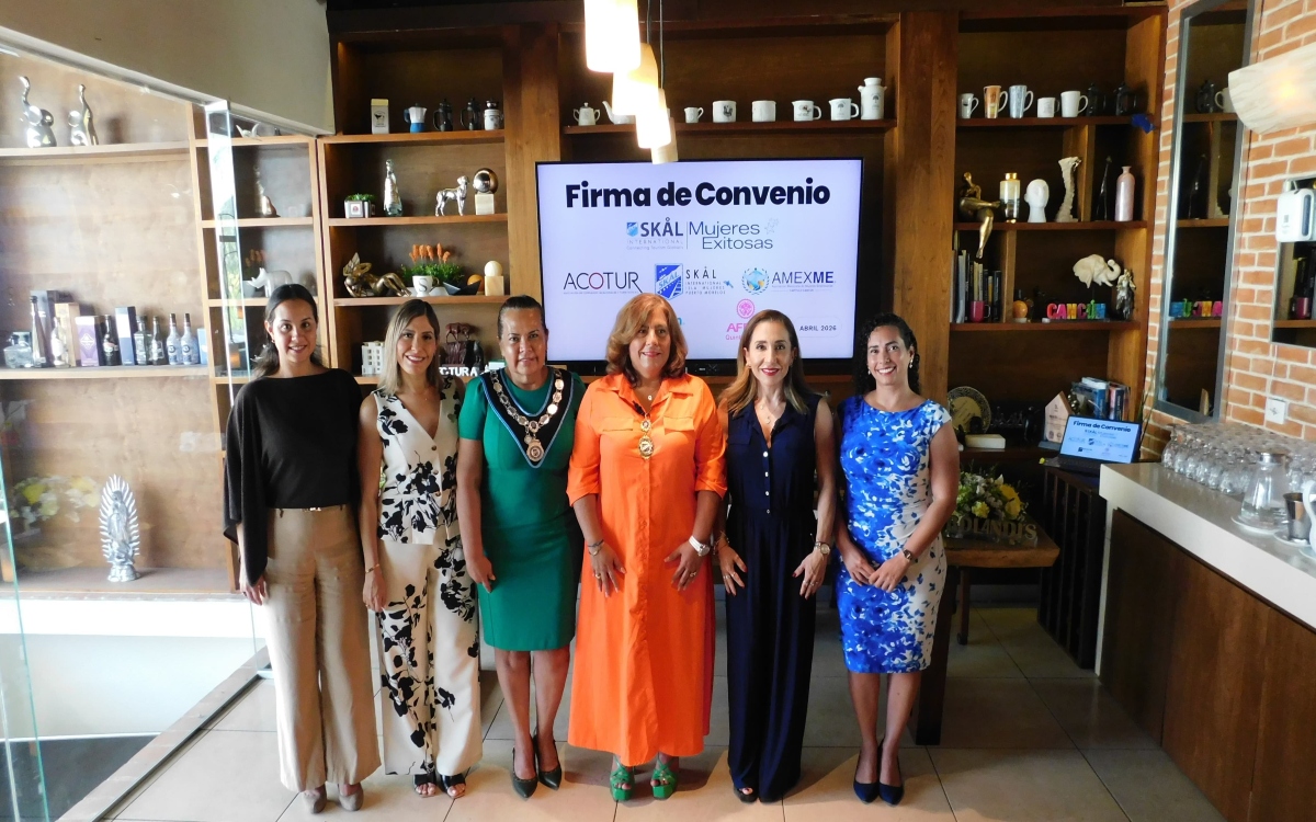 Firman convenio asociaciones para impulsar el liderazgo femenino