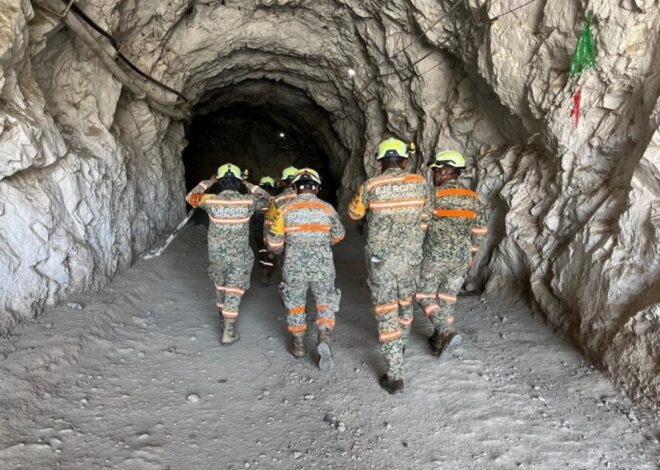 Ejército Mexicano rescata con vida a minero tras 13 días atrapado en Sinaloa