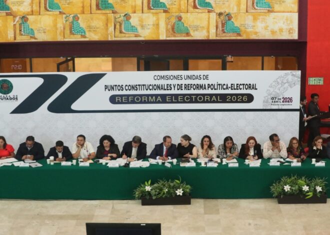Avanza el Plan B de Reforma Electoral en comisiones de la Cámara de Diputados