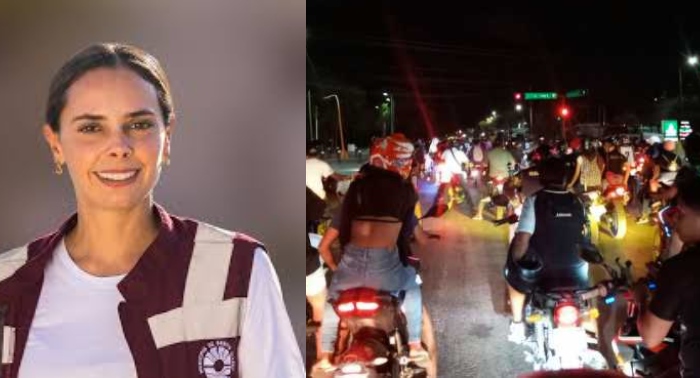 En Cancún, Ana Paty Peralta asegura respaldo ciudadano a operativos