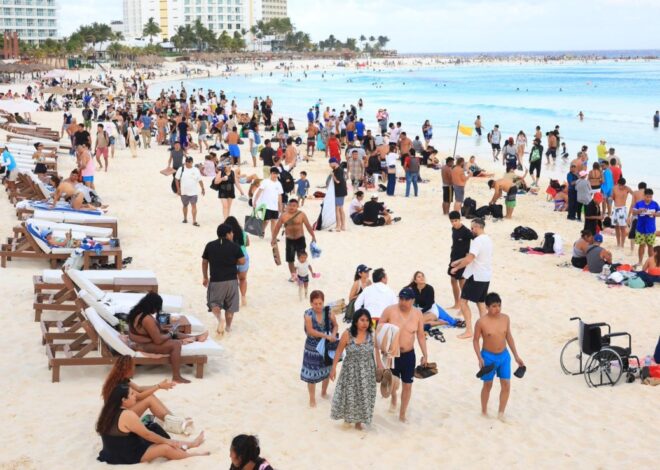Cierra vacaciones con ocupaciones por arriba del 80% el Caribe mexicano