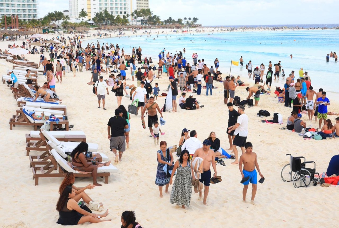 Cierra vacaciones con ocupaciones por arriba del 80% el Caribe mexicano