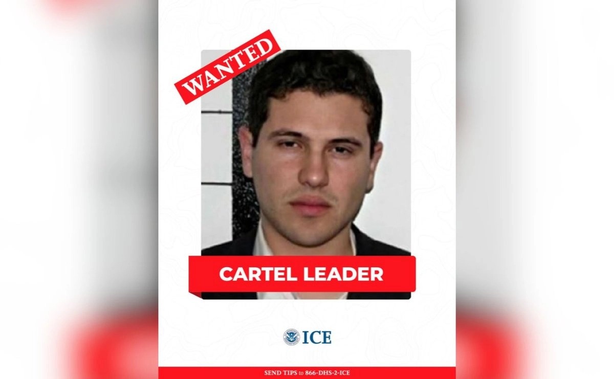 Difunde ICE cartel de “Se Busca” a Iván Archivaldo Guzmán; la recompensa sigue vigente