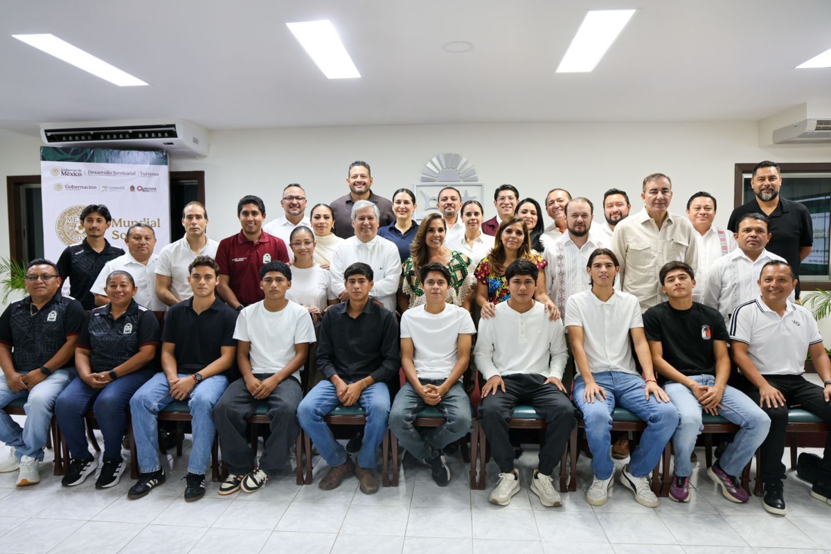 Mara Lezama firma convenio Proyecto Mundial Social 2026