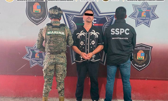 Capturan en Cancún a prófugo europeo buscado por narcotráfico