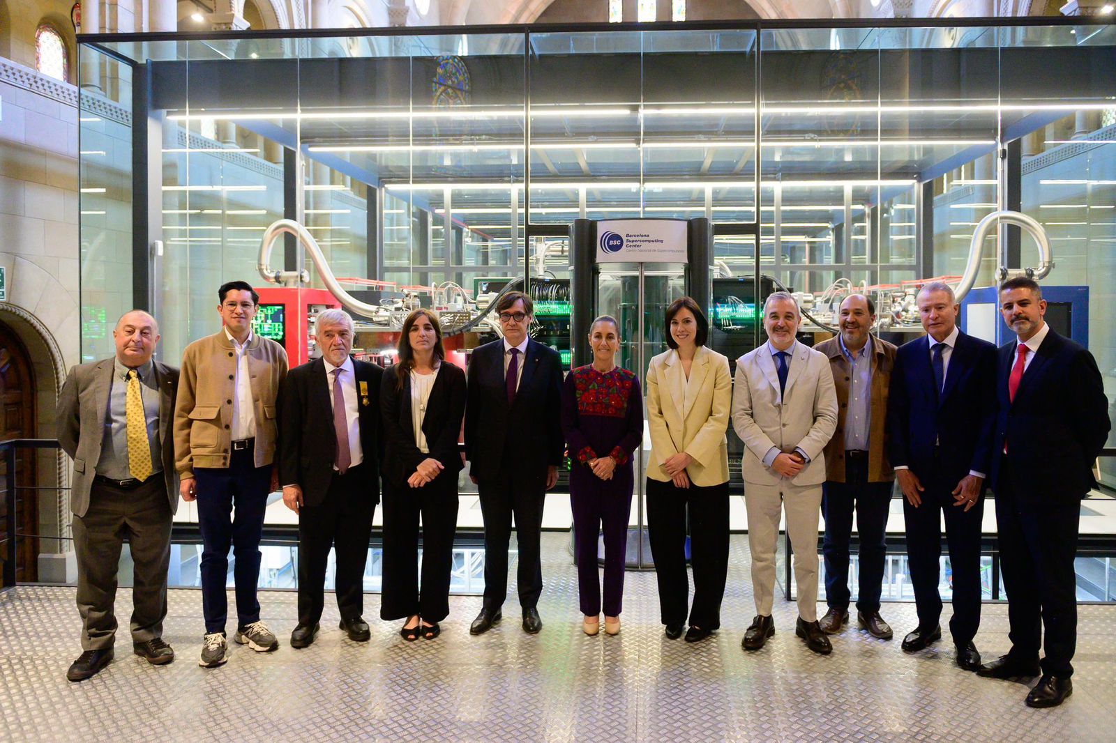 Sheinbaum impulsa cooperación científica con España en supercomputación e inteligencia artificial