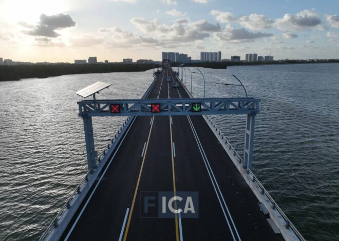 Claudia Sheinbaum prevé inaugurar el Puente Nichupté el 1 o 2 de mayo en Cancún