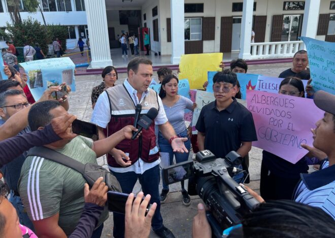 Atiende Secretaría de Gobierno a estudiantes de albergue en Chetumal
