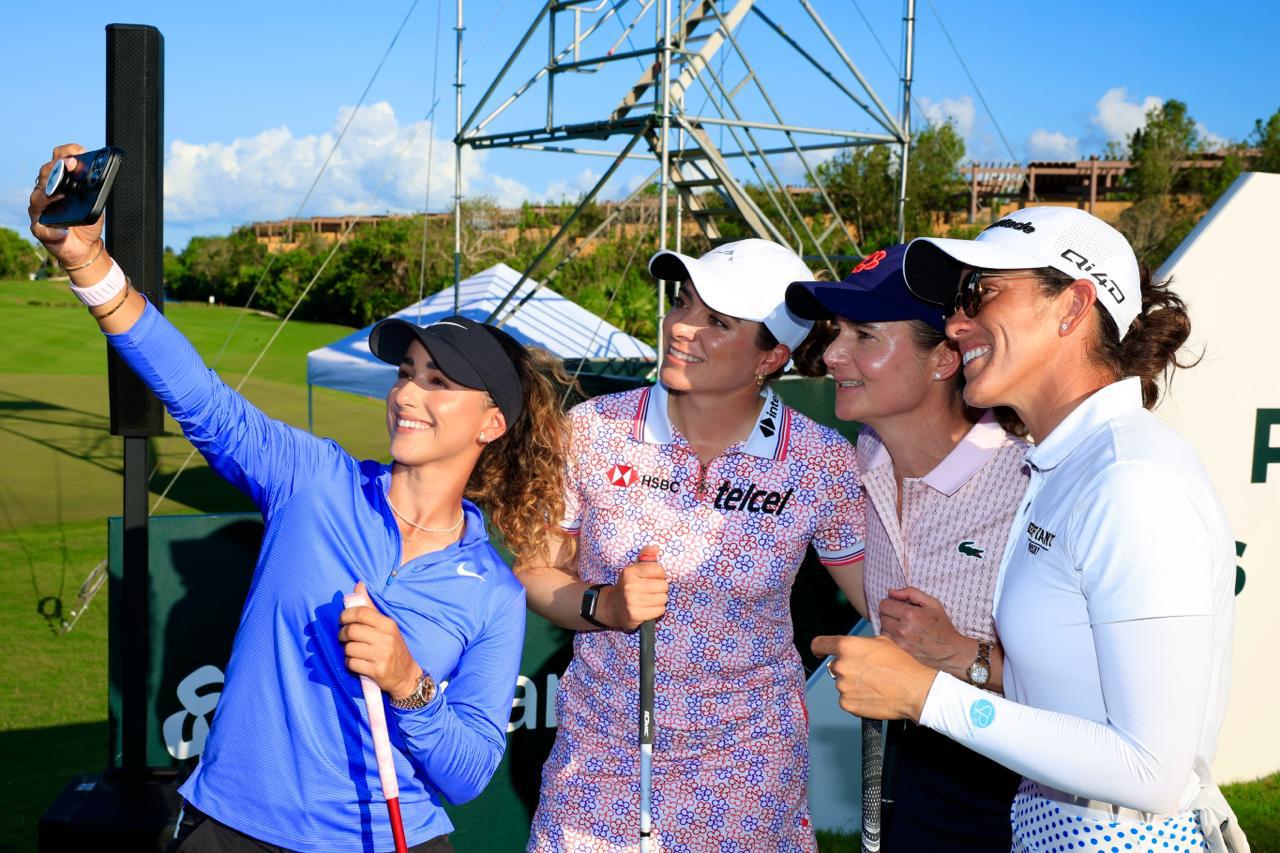 Lorena Ochoa, invitada de honor en la inauguración del Riviera Maya Open at Mayakoba