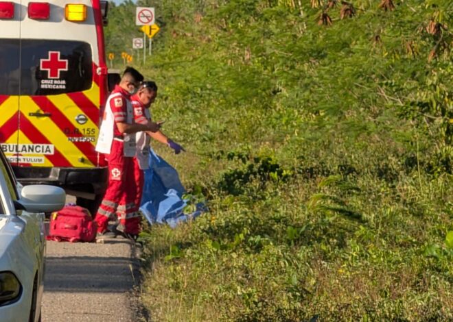 Dos hombres mueren atropellados por vehículo fantasma en la 307