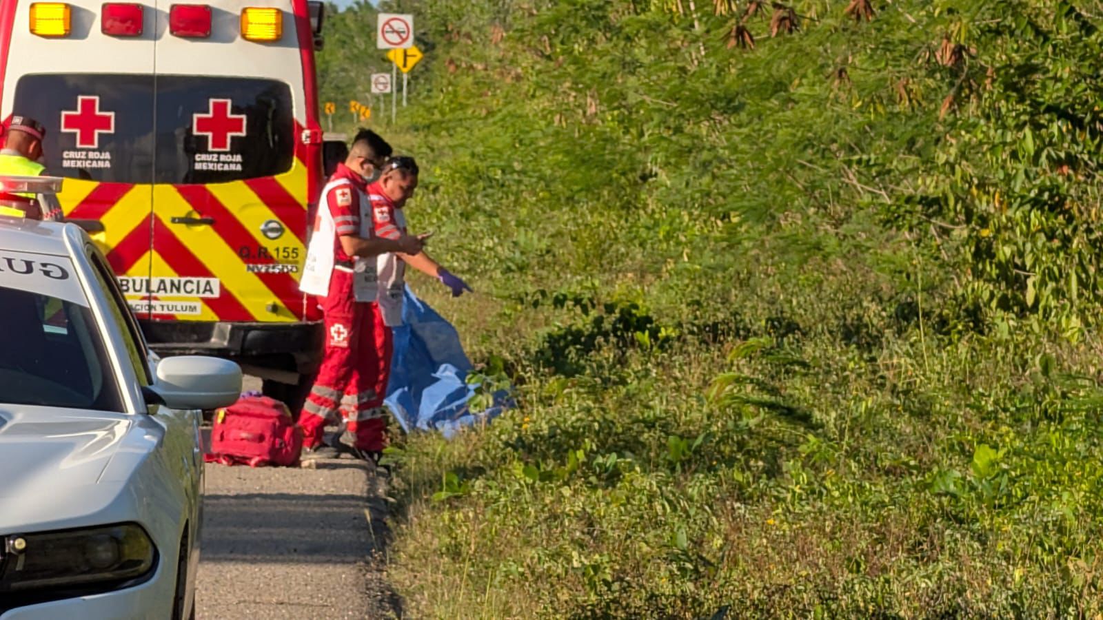 Dos hombres mueren atropellados por vehículo fantasma en la 307