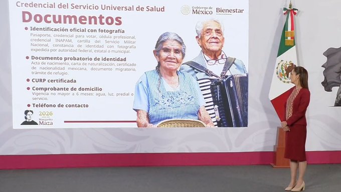 Claudia Sheinbaum impulsa el acceso universal a la salud; Chetumal entre las primeras capitales