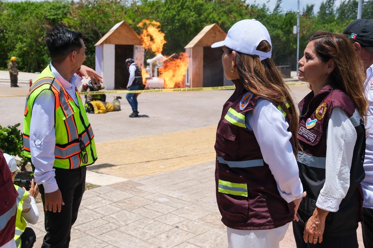 Con 157 mil participantes, Quintana Roo rompe récord y triplica participación en el Simulacro Nacional 2026