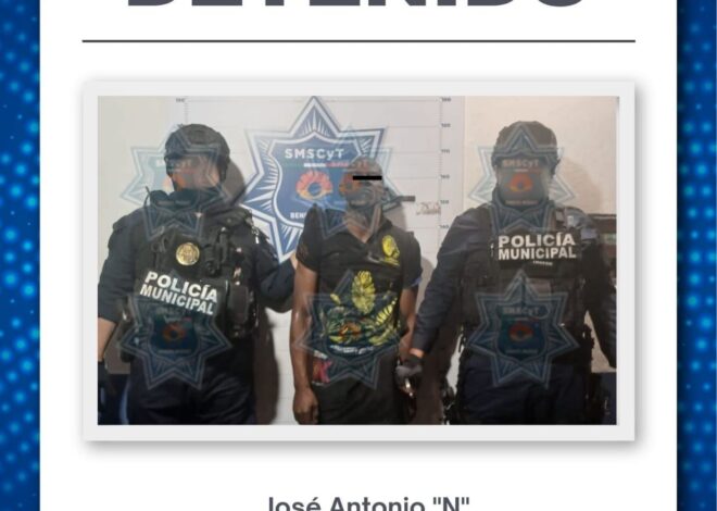 Detienen a cubano por apuñalar a su ex pareja sentimental al interior de un bar de Cancún
