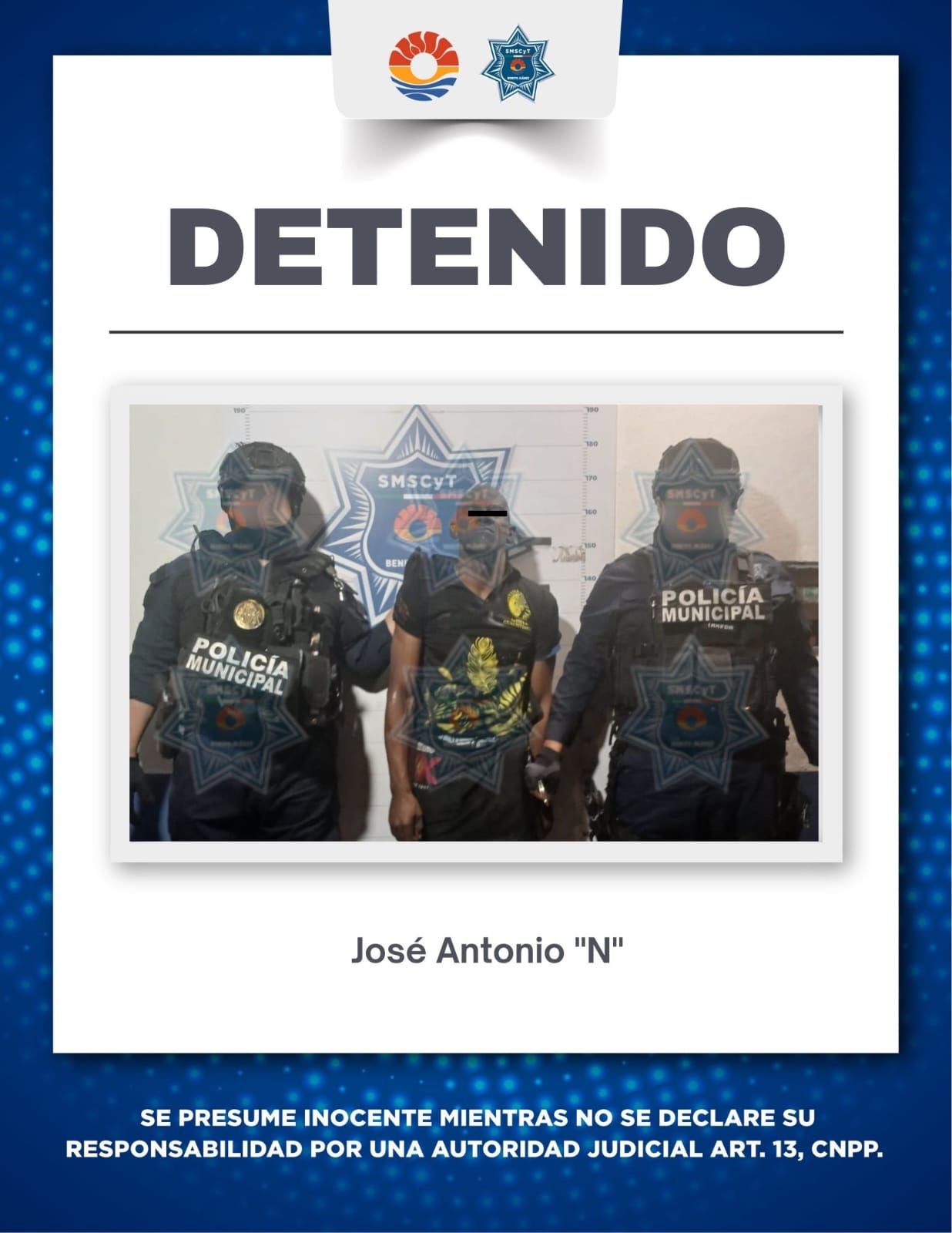 Detienen a cubano por apuñalar a su ex pareja sentimental al interior de un bar de Cancún