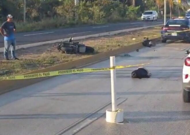 Muere motociclista en la Colosio de Cancún