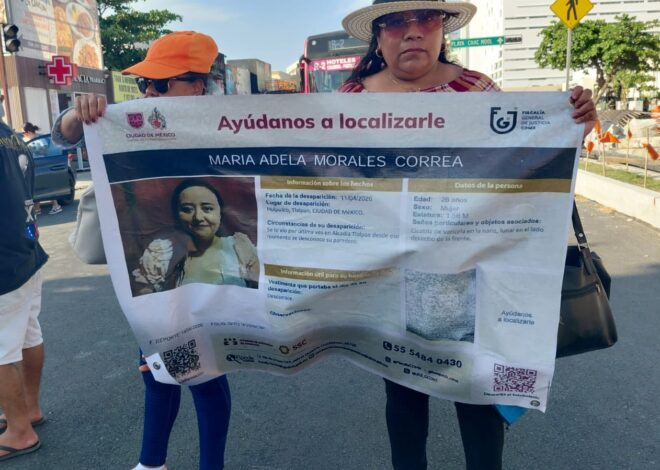 Madres Buscadoras se manifiestan en inauguración del Puente Nichupté |VIDEO