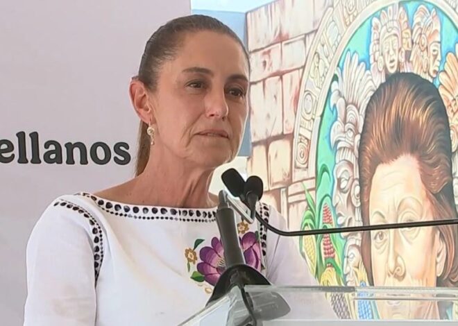 “Ningún gobierno extranjero le va a arrebatar la transformación al pueblo de México”: Sheinbaum
