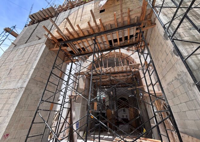 Catedral de Cancún avanza lentamente; obra negra sigue inconclusa y sin fecha de entrega