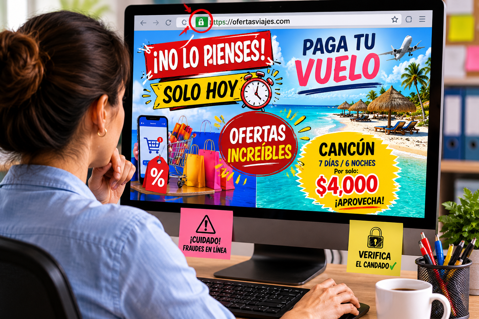 PROFECO alerta por fraudes en compras digitales y ofertas engañosas en redes sociales