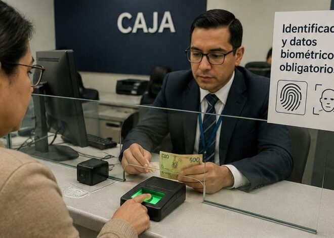 Retiros en efectivo cambian en México: pedirán biometría