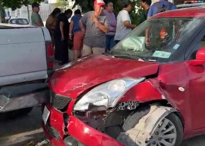 Carambola en la Región 94 deja una mujer y un niño lesionados