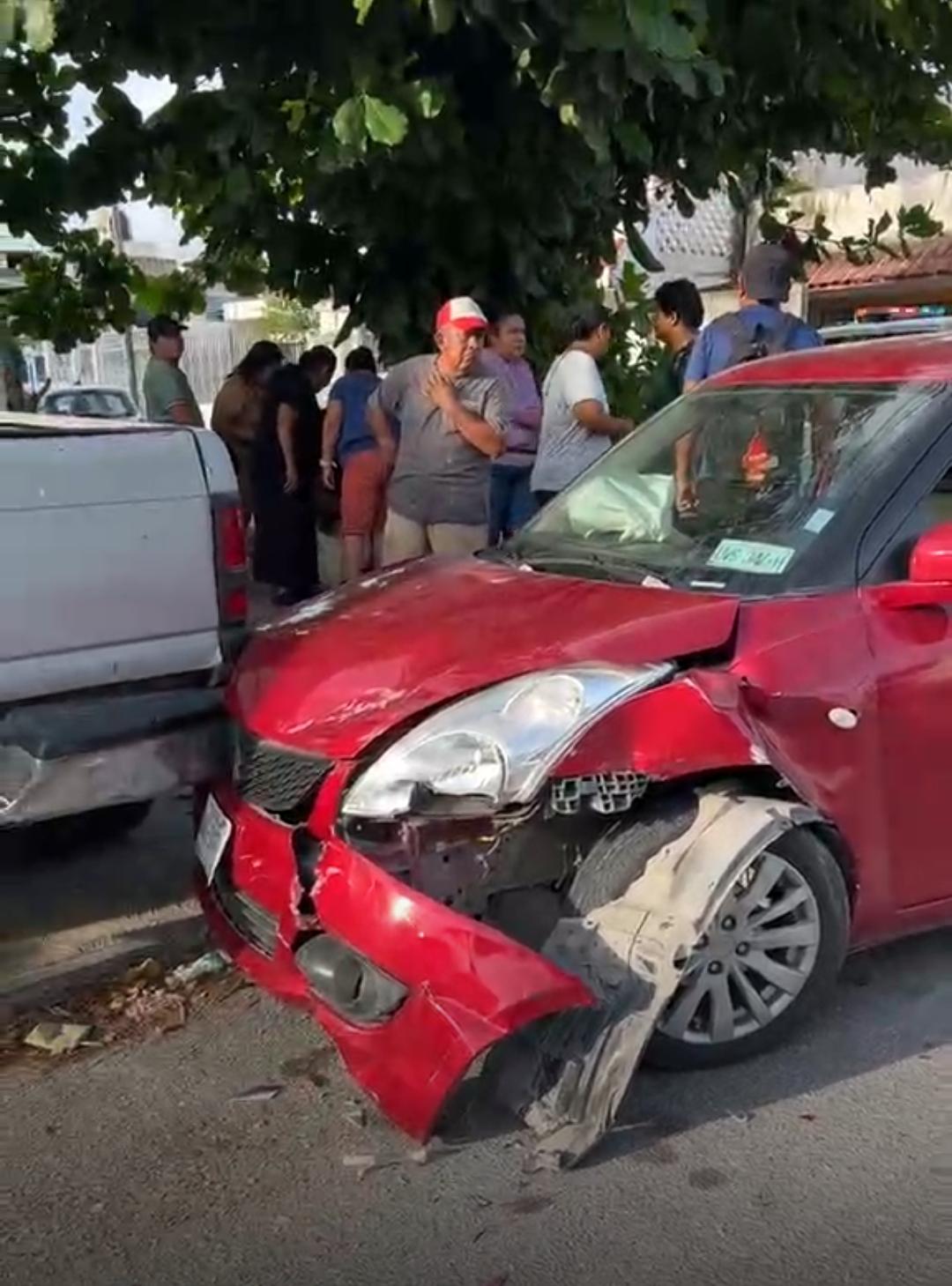 Carambola en la Región 94 deja una mujer y un niño lesionados
