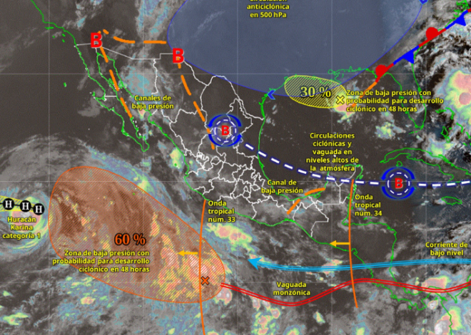 Calor y lluvias marcarán este domingo en Quintana Roo