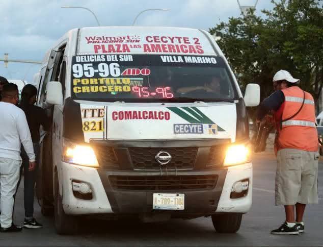Prometen combis más seguras en Cancún, pero aún siguen en pruebas