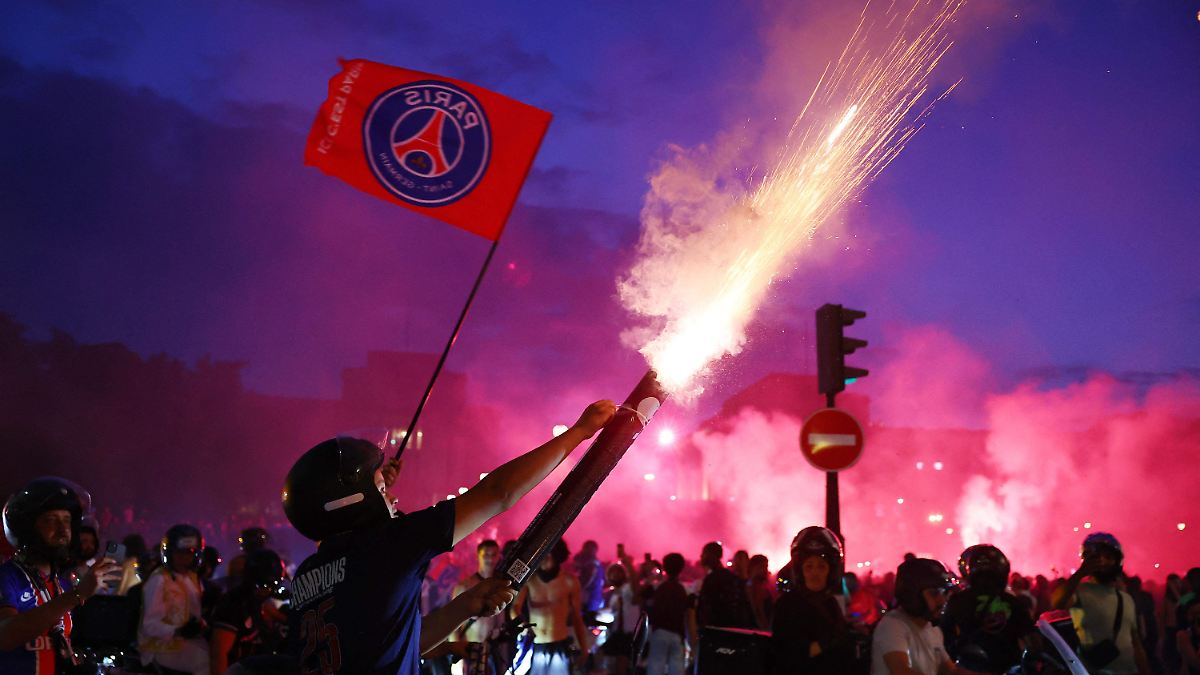 Disturbios en París dejan 780 detenidos tras el título del PSG
