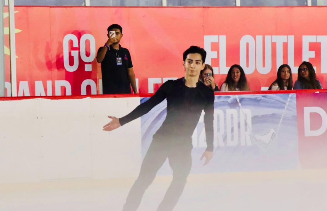Donovan Carrillo cautiva a cancunenses en el Campeonato Nacional de Patinaje Sobre Hielo 2026
