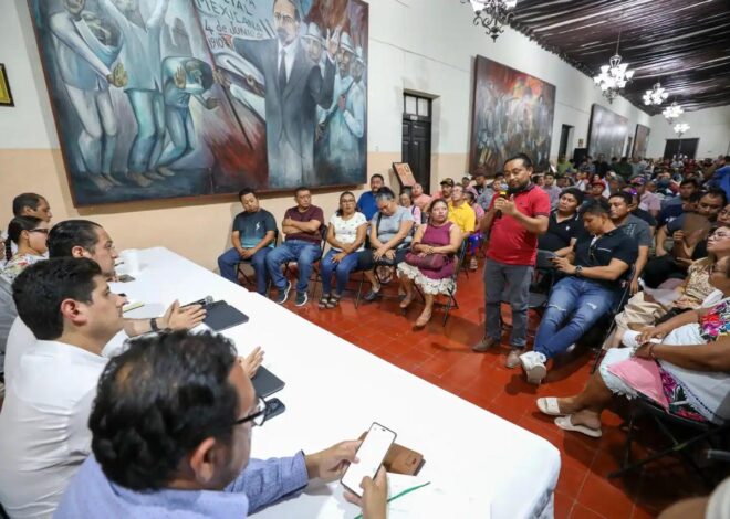 Mantienen diálogo Gobierno e INAH con los artesanos y guías de Chichén Itzá