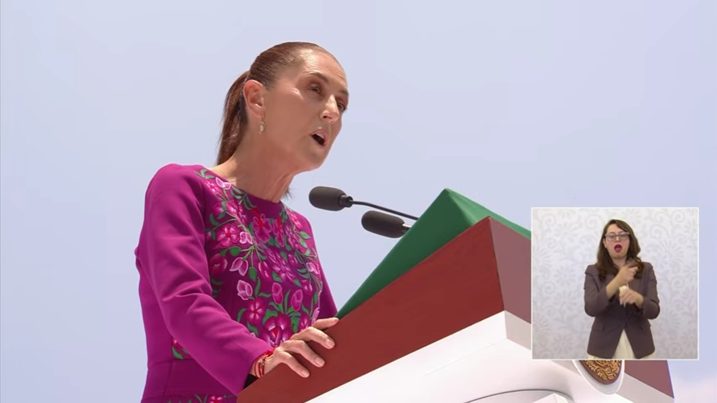 Sigue el Informe de Sheinbaum desde el Monumento a la Revolución