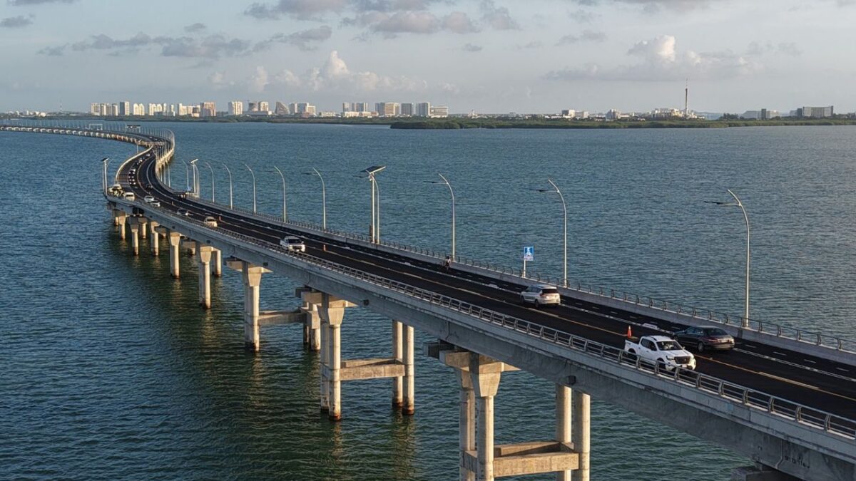 Por iniciar pruebas operativas a transporte público sobre puente Nichupté