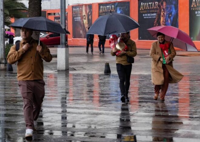 Frente frío 48 provoca lluvias este fin de semana en México
