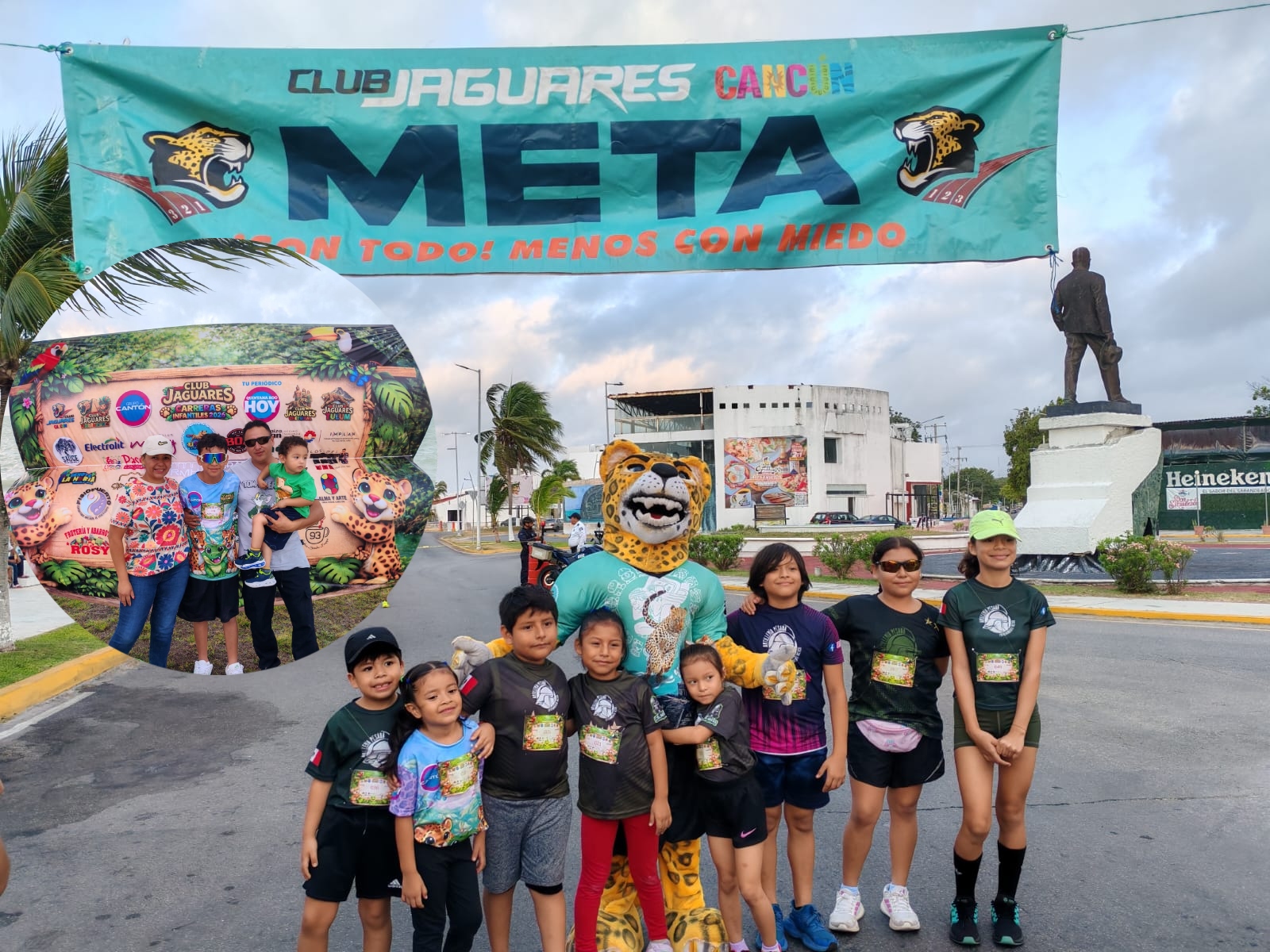 Más de 130 niños participan en carrera del Día del Niño organizada por Club Jaguares |Galería