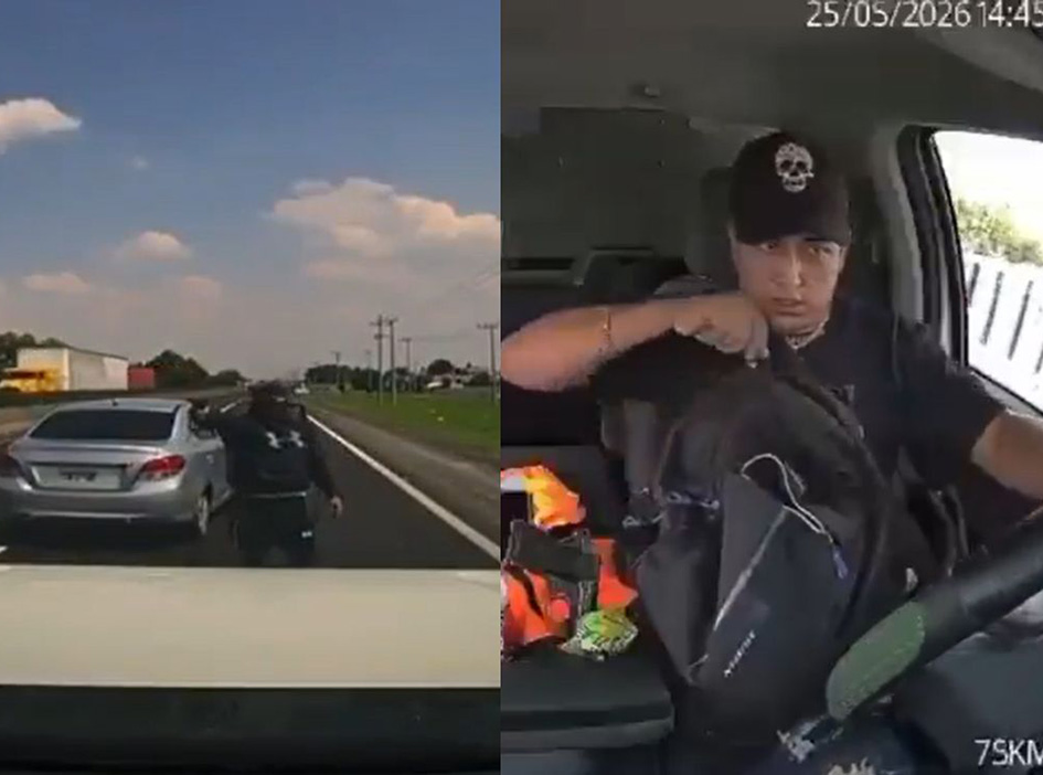 Comando roba camioneta con relojes de lujo tras salir del AIFA