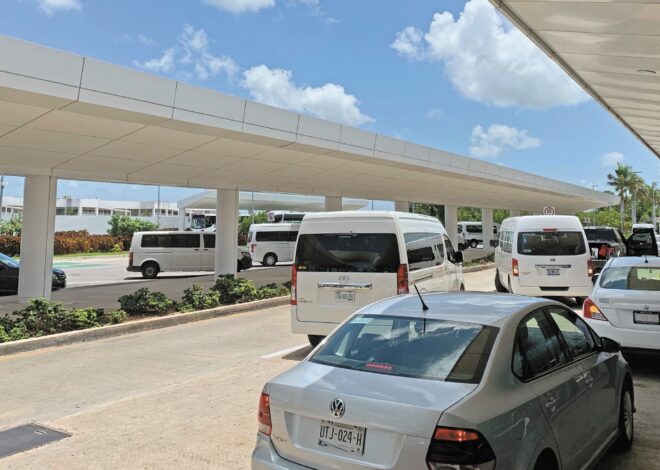 Denuncian conductores de Uber presunto acoso en el Aeropuerto Internacional de Cancún