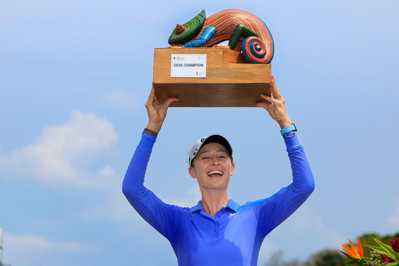 Nelly Korda se corona en el Riviera Maya Open at Mayakoba 2026