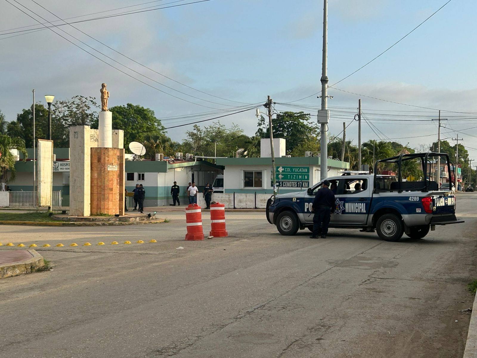 Refuerzan operativo en Kantunilkín tras agresión a policías hospitalizados; uno estaría grave
